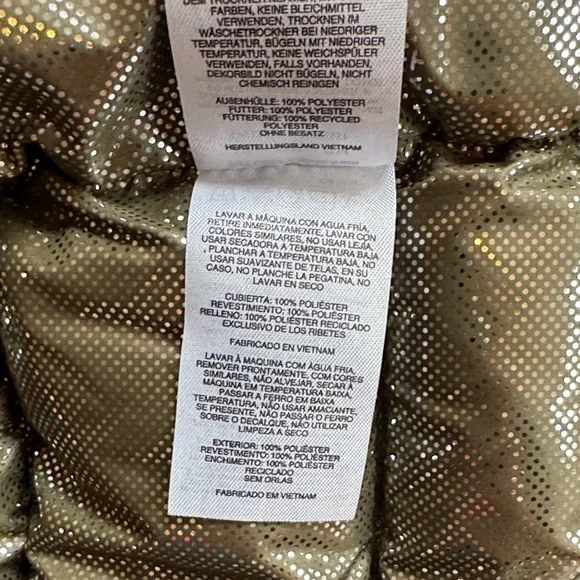 Columbia Kids' Olive and Pink Puffer Jacket - Picture 4 of 6